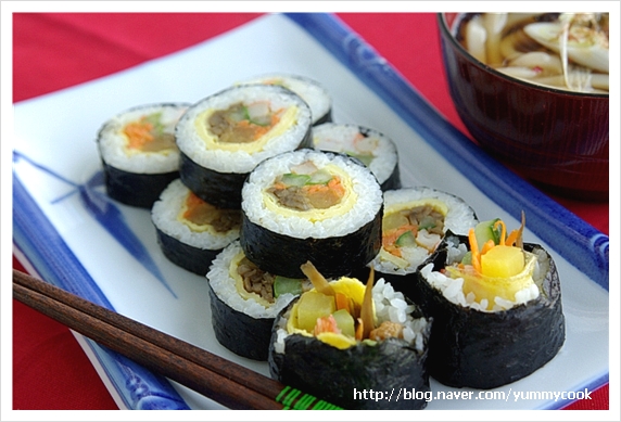 포도김밥 이미지