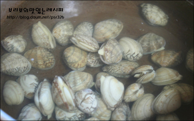 수바지락칼국수 이미지
